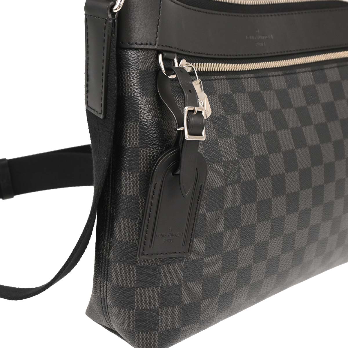 Louis Vuitton 2018 Damier Graphite Mick PM Shoulder Bag N40003
