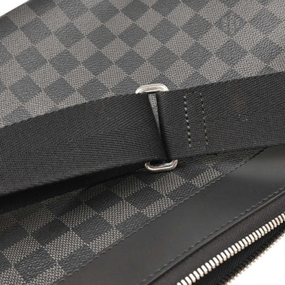 Louis Vuitton 2018 Damier Graphite Mick PM Shoulder Bag N40003