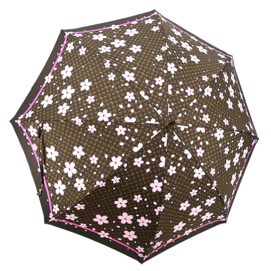 Louis Vuitton Monogram Cherry Blossom Umbrella M92030 Small Good