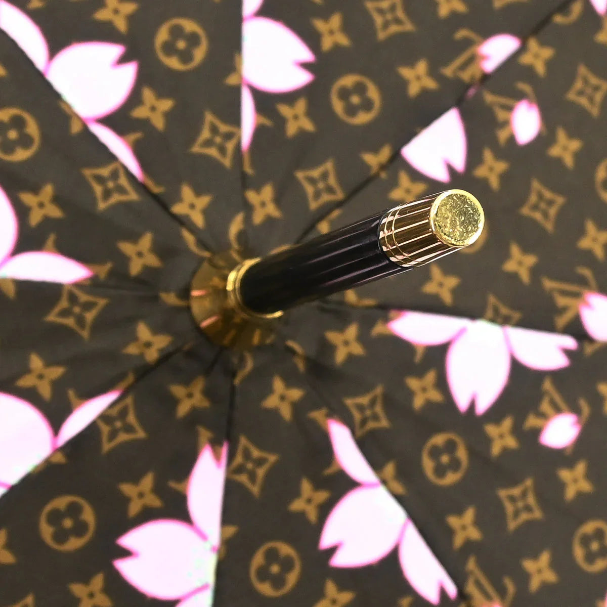 Louis Vuitton Monogram Cherry Blossom Umbrella M92030 Small Good