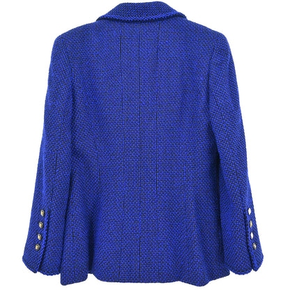 Chanel 1995 Double Breasted Jacket Navy #40