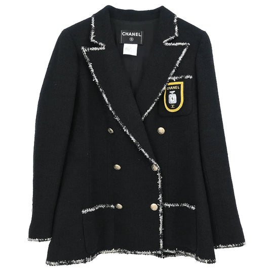 Chanel 2005 Black & White "Devil Wears Prada" Jacket #40