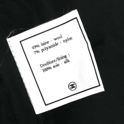 Chanel 1994 Single Breasted Jacket White #42