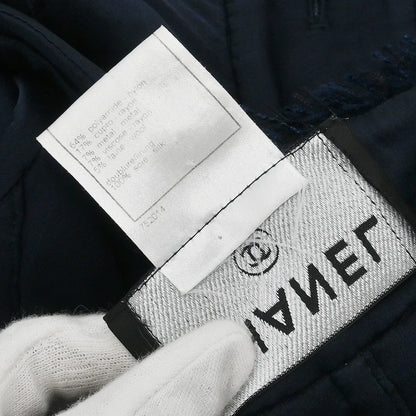 Chanel 2006 Single Breasted Jacket Navy #38