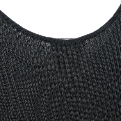 Chanel 1997 Sleeveless Tank Dress Black #40