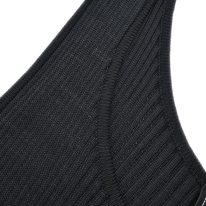 Chanel 1997 Sleeveless Tank Dress Black #40