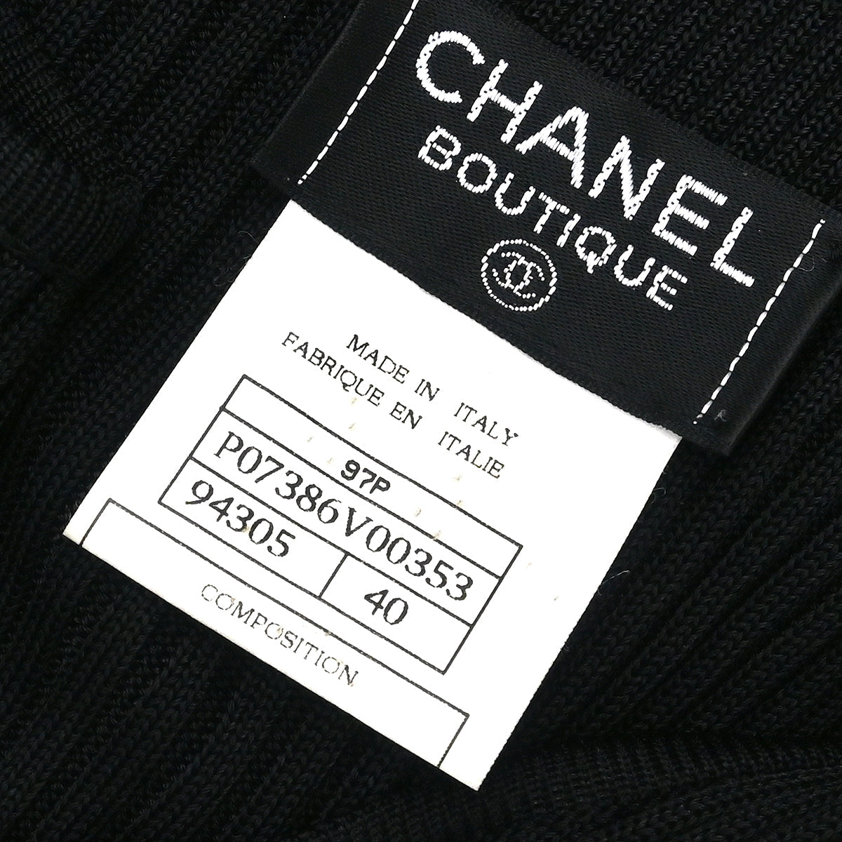 Chanel 1997 Sleeveless Tank Dress Black #40