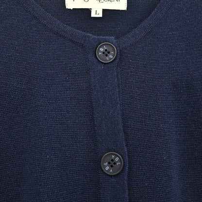 Yves Saint Laurent Cardigan Navy #L