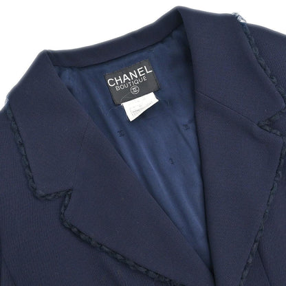 Chanel 1995 Setup Jacket Pants Navy #44