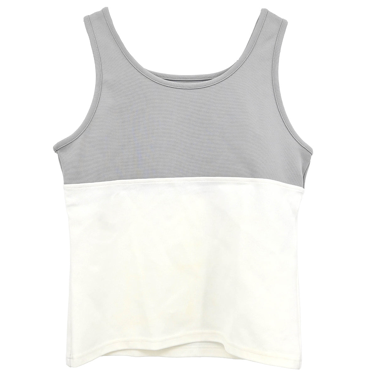 Chanel 2001 Sport Line Sleeveless Tank Top Gray #44 – AMORE
