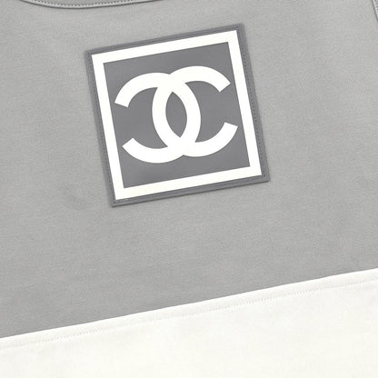 Chanel 2001 Sport Line Sleeveless Tank Top Gray #44