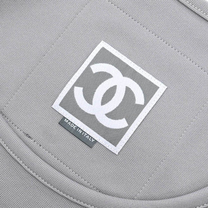Chanel 2001 Sport Line Sleeveless Tank Top Gray #44