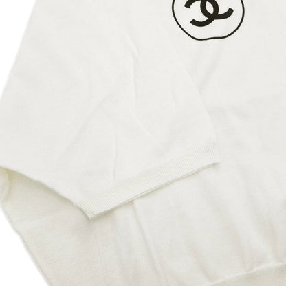 Chanel Short Sleeve Top White #40