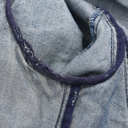 Salvatore Ferragamo Single Breasted Denim Jacket Blue #42
