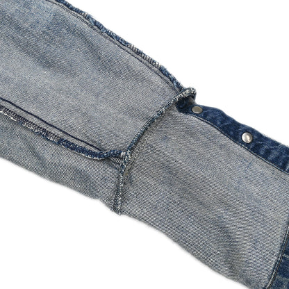 Salvatore Ferragamo Single Breasted Denim Jacket Blue #42