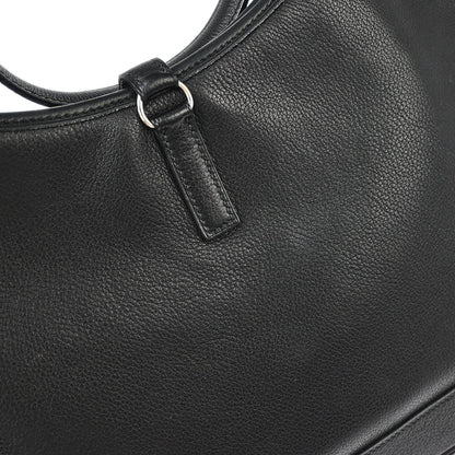 Hermes Black Evergrain Trim 31 Shoulder Bag