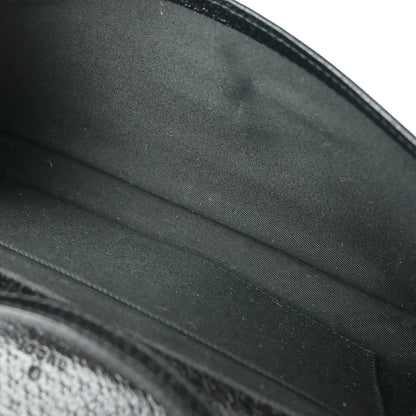 Gucci Black GG Bamboo Shoulder Bag