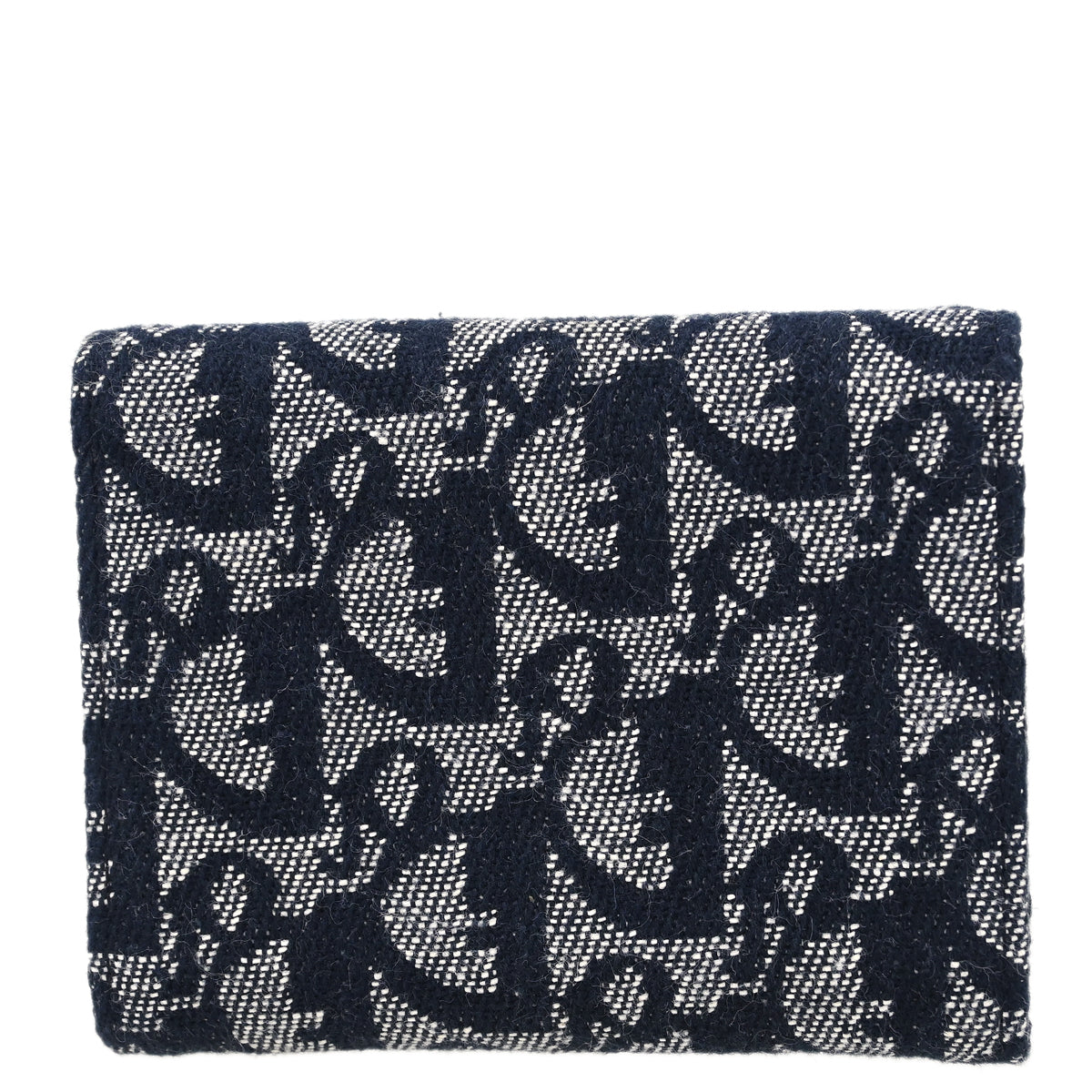 Christian Dior 2002 Black Trotter Trifold Wallet
