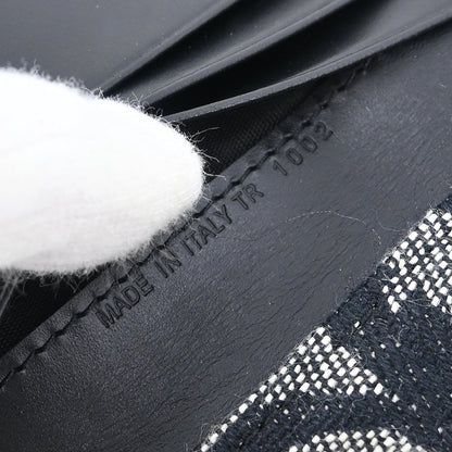 Christian Dior 2002 Black Trotter Trifold Wallet