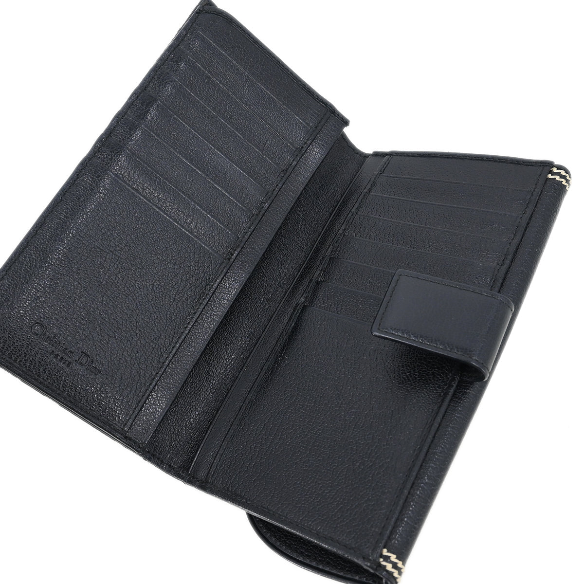 Christian Dior 2005 Black Trotter Wallet