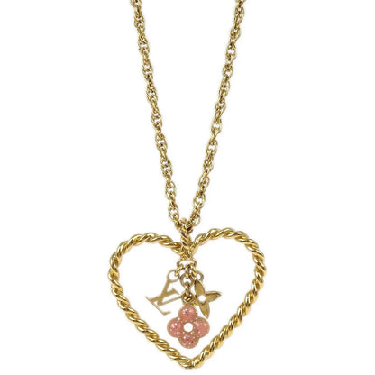 Louis Vuitton 2009 Sweet Monogram In My Heart Pendant Necklace M65951 GP1019