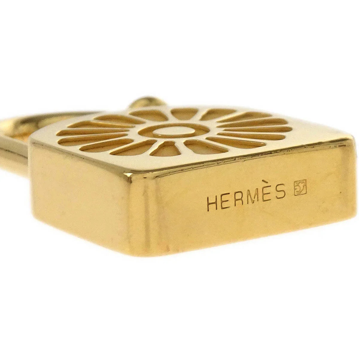 Hermes 1994 Sunflower Soleil Cadena Gold Small Good