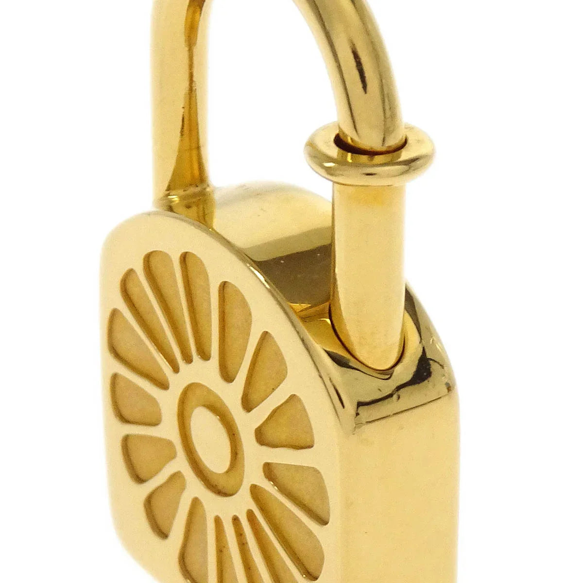 Hermes 1994 Sunflower Soleil Cadena Gold Small Good