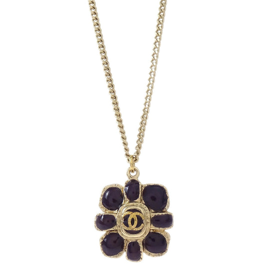 Chanel Gold Chain Pendant Necklace 08A