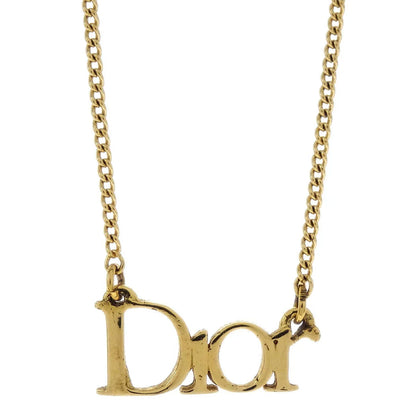 Christian Dior Necklace Pendant Gold