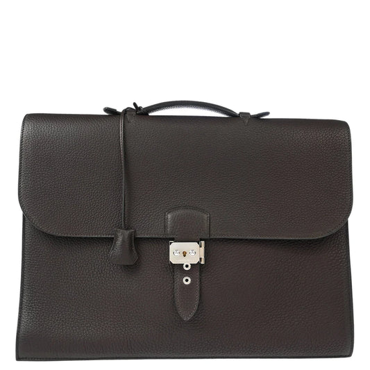 Hermes 2003 Ebene Fjord Sac a Depeches 41 Business Handbag