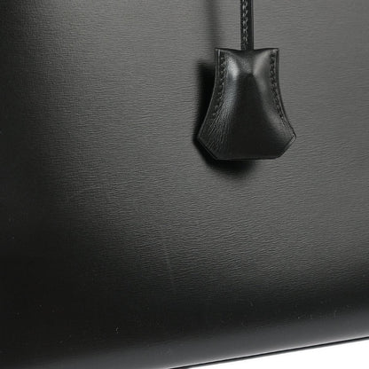 Hermes Black Box Calf Kelly 35 Sellier 2way Shoulder Handbag