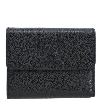 Chanel Black Caviar Wallet