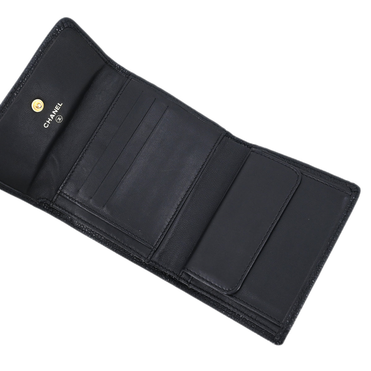 Chanel Black Caviar Wallet