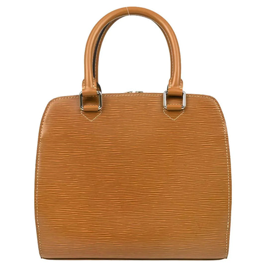 Louis Vuitton 2006 Brown Epi Pont Neuf Handbag M5205I