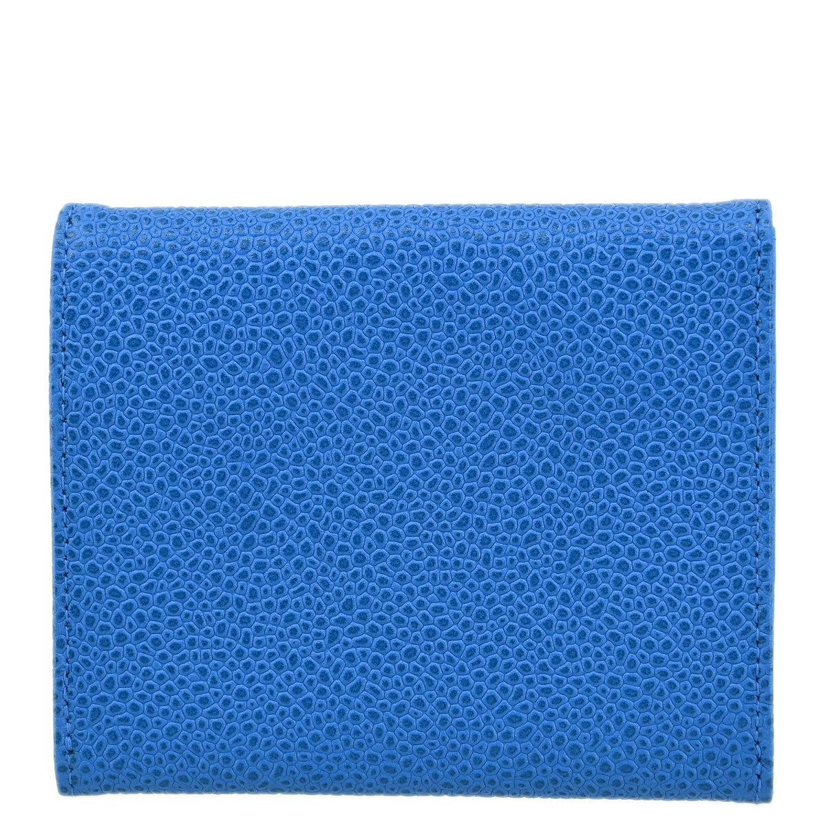 Chanel 1996-1997 Blue Caviar Skin Coin Purse Wallet