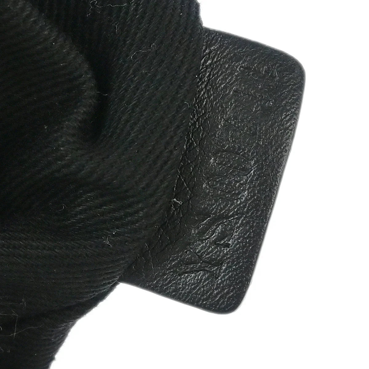 Celine Gray Black Macadam Shoulder Bag