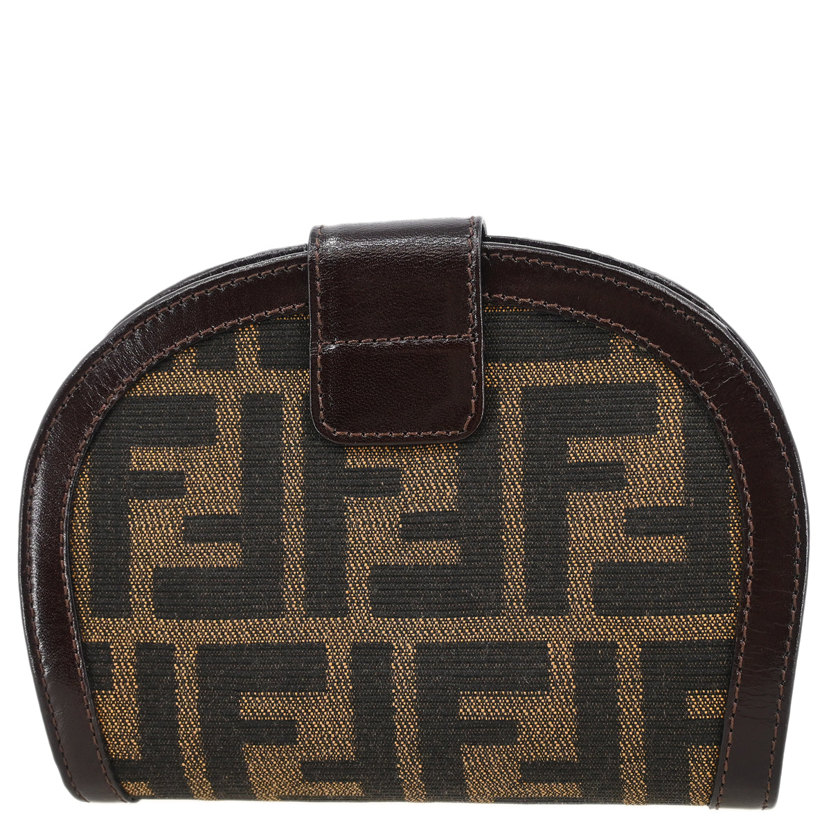 Fendi Brown Zucca Wallet Purse