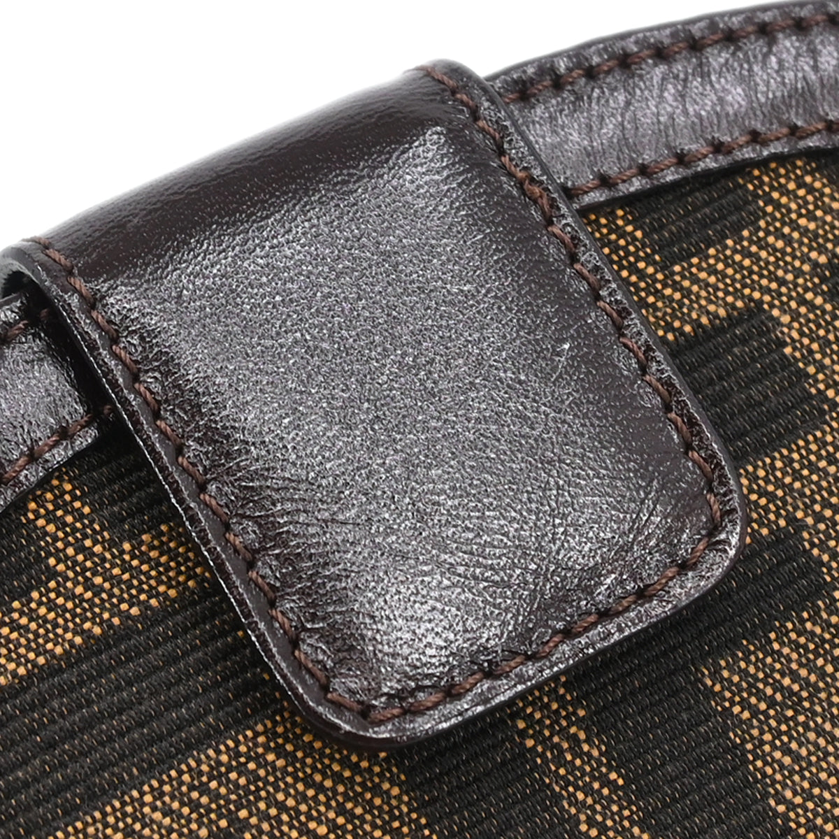 Fendi Brown Zucca Wallet Purse