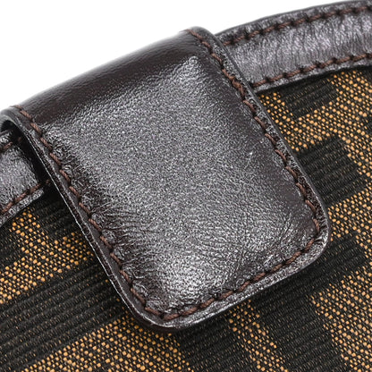 Fendi Brown Zucca Wallet Purse