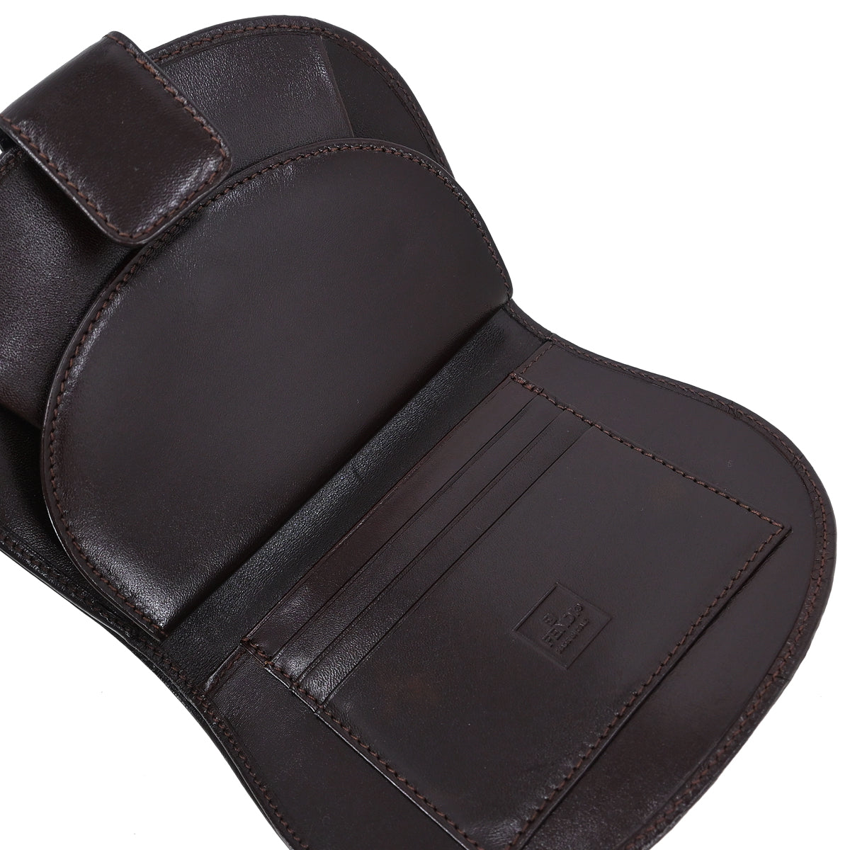 Fendi Brown Zucca Wallet Purse