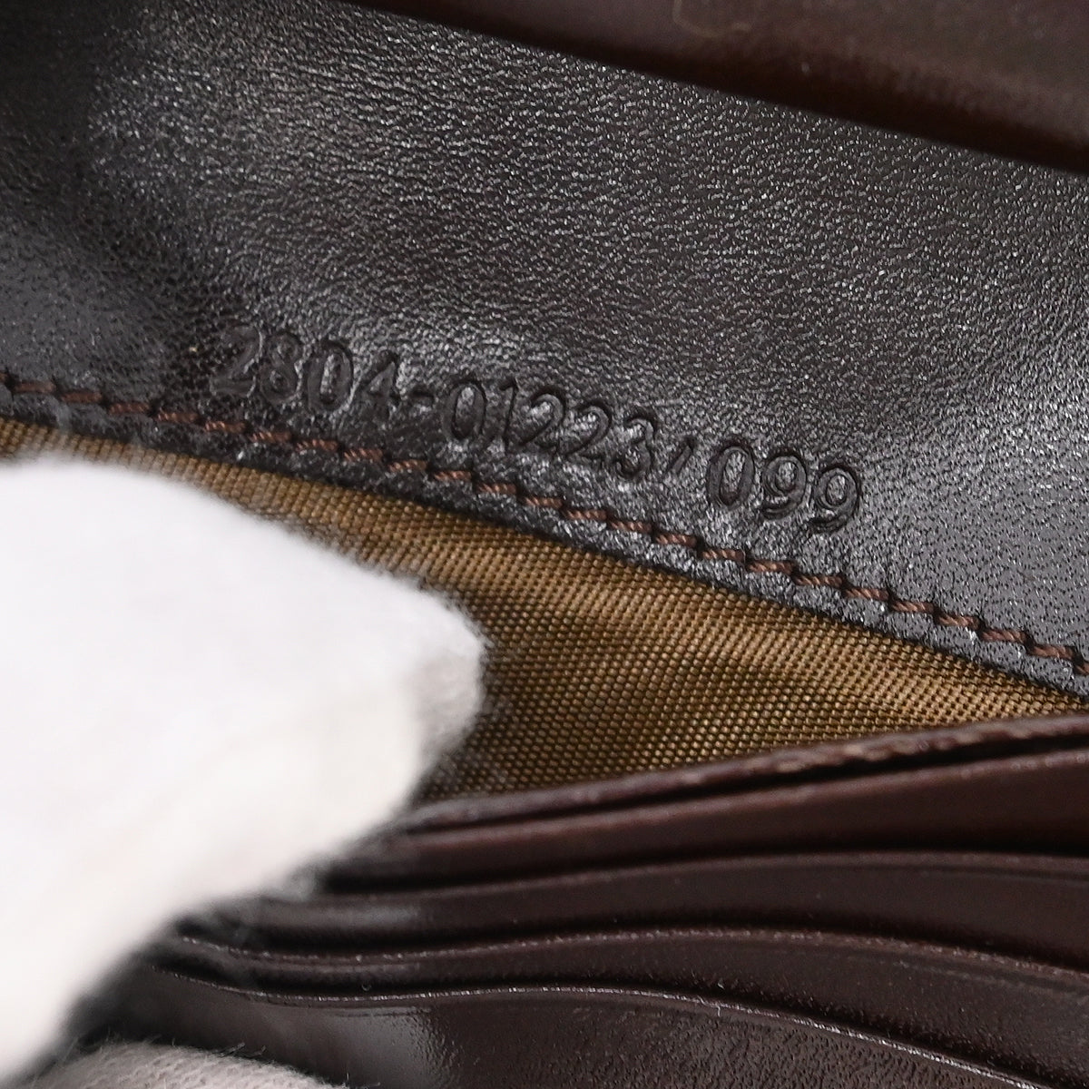 Fendi Brown Zucca Wallet Purse