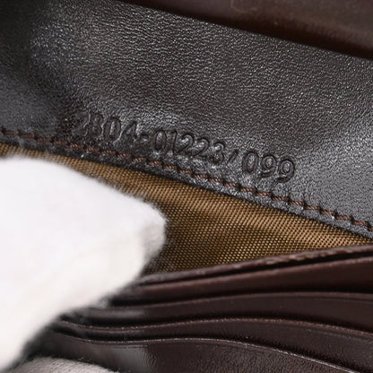 Fendi Brown Zucca Wallet Purse