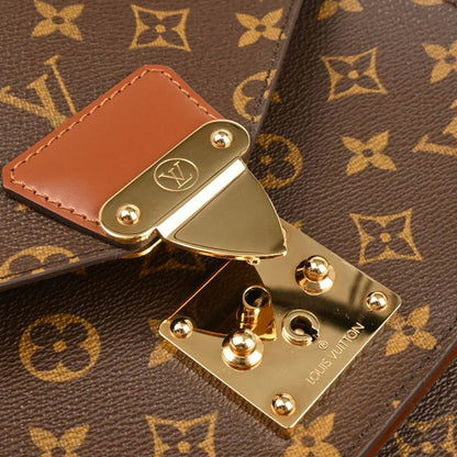 Louis Vuitton 2005 Monogram Monceau 28 Business Handbag M51185