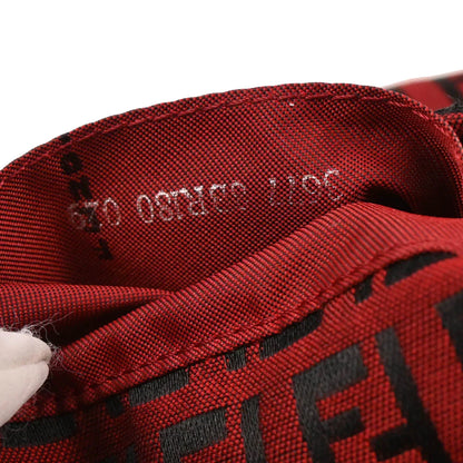 Fendi 2002 Red Zucchino Handbag