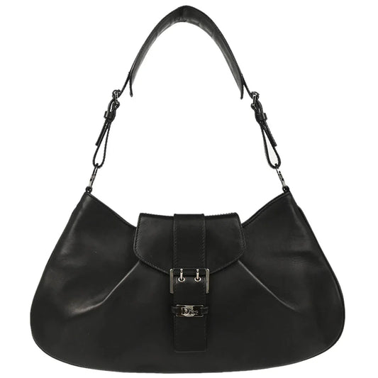 Christian Dior 2012 Black Leather Handbag