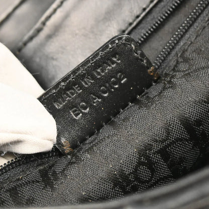 Christian Dior 2012 Black Leather Handbag