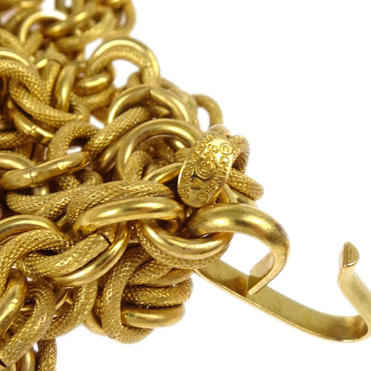 Chanel Chain Belt Medallion Gold 94A Small Good