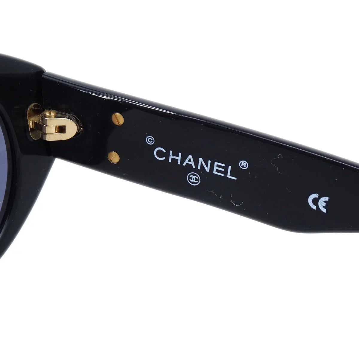 Chanel Sunglasses Eyewear Black Small Good