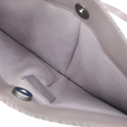 Louis Vuitton 2001 Purple Epi Pochette Demi-lune Handbag M5262B