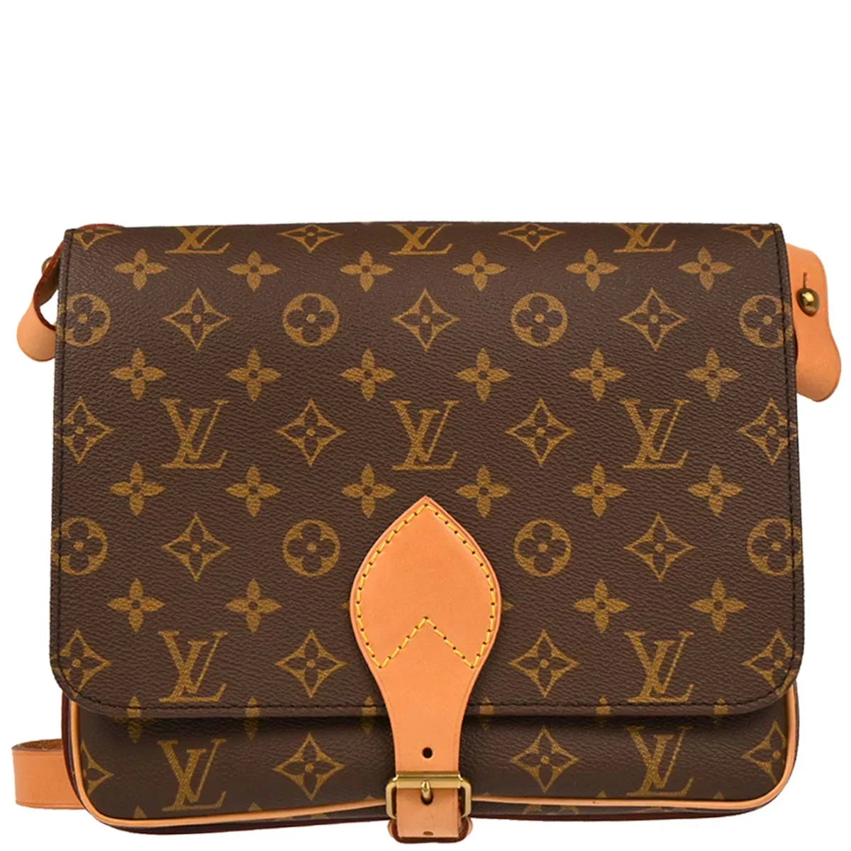 Louis Vuitton 1992 Monogram Cartouchiere GM Shoulder Bag M51252